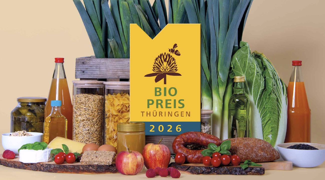 Bio-Preis Thüringen ausgelobt: Bewerbungsfrist bis zum 10. Juli 2026