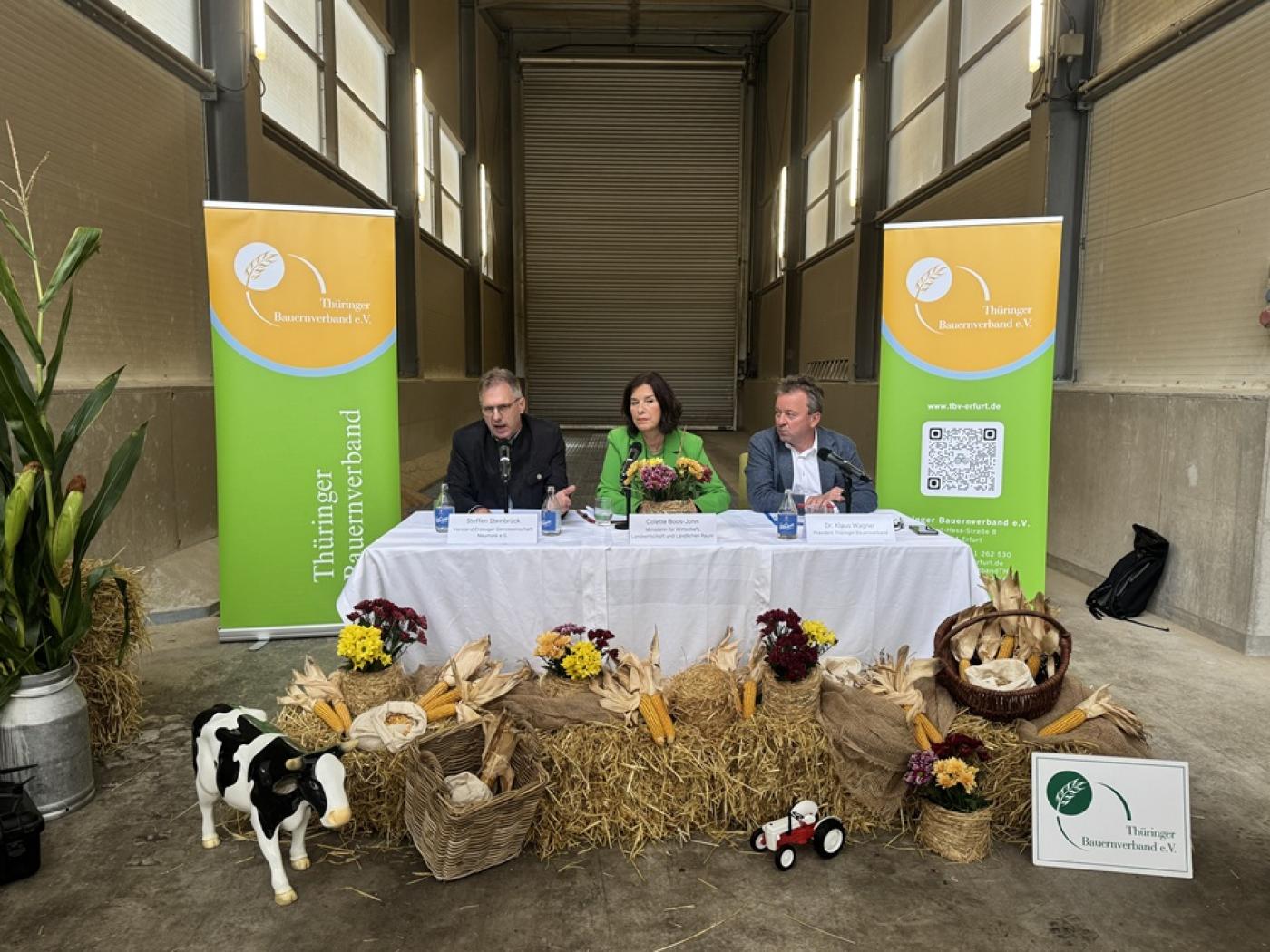 Medienmitteilung: Thüringer Erntepressekonferenz 2025 - Thüringer Landwirtschaft unter Druck