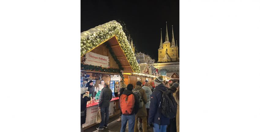 Oh Du Fröhliche … Direktvermarkter aus ganz Thüringen auf dem Erfurter Weihnachtsmarkt