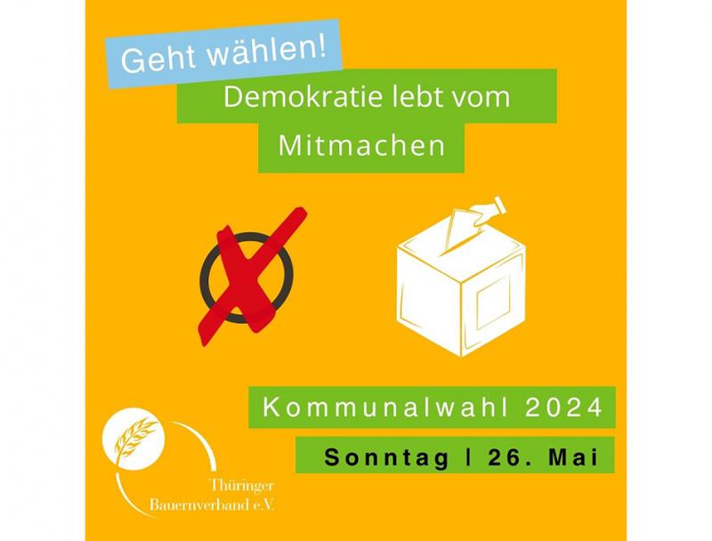 Landwirtinnen und Landwirte zur Kommunalwahl