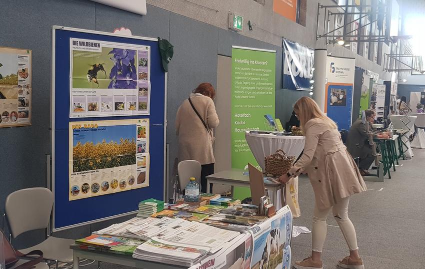 Bildungsmesse in Mühlhausen mit Stand zu „Grünen Berufen“