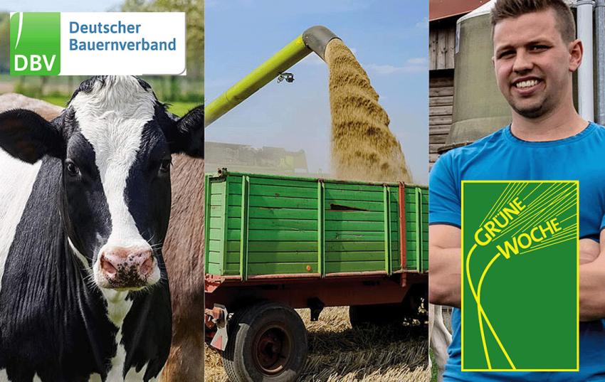 Internationale Grüne Woche: Agrarpolitischer Jahresauftakt und Programm des Deutschen Bauernverbandes