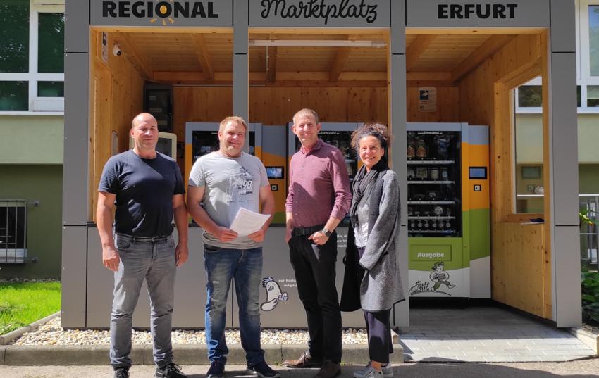 Agrargenossenschaft Kamsdorf wird neuer Kooperationsbetrieb beim Regionalmarktplatz Erfurt