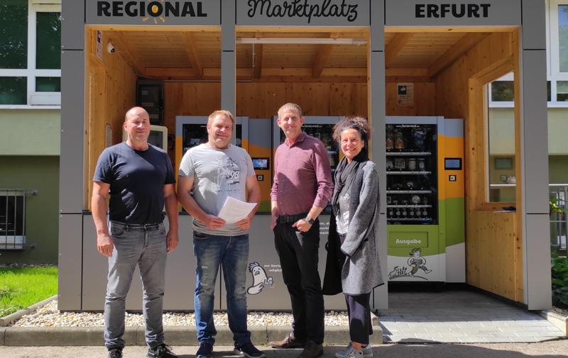 Agrargenossenschaft Kamsdorf wird neuer Kooperationsbetrieb beim Regionalmarktplatz Erfurt