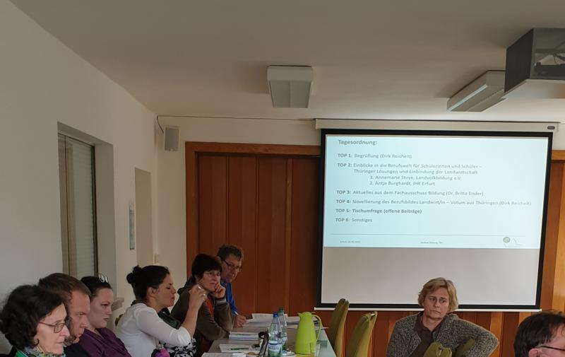 Fachausschuss Bildung tagte in Erfurt